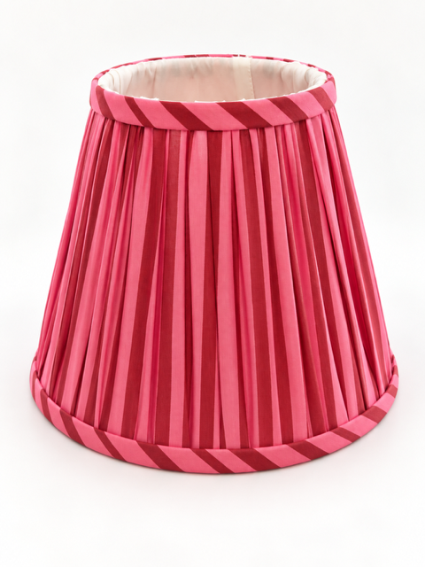 Club Carlotta Lampenkapje – Pink/Red Stripes