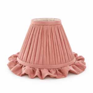 Club Carlotta Lampenkapje – Peach Ruffle