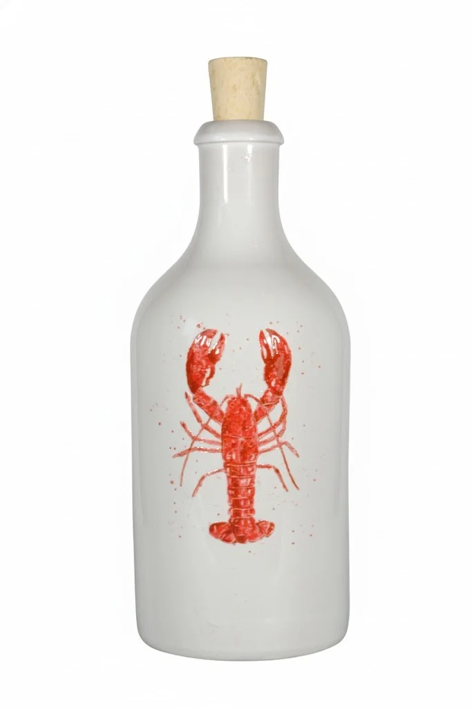Oliedispenser rood 'Kreeft' - 500 ML