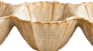 Gresnovo Marea Serveer Bowl 3-vaks Crème D'Argile